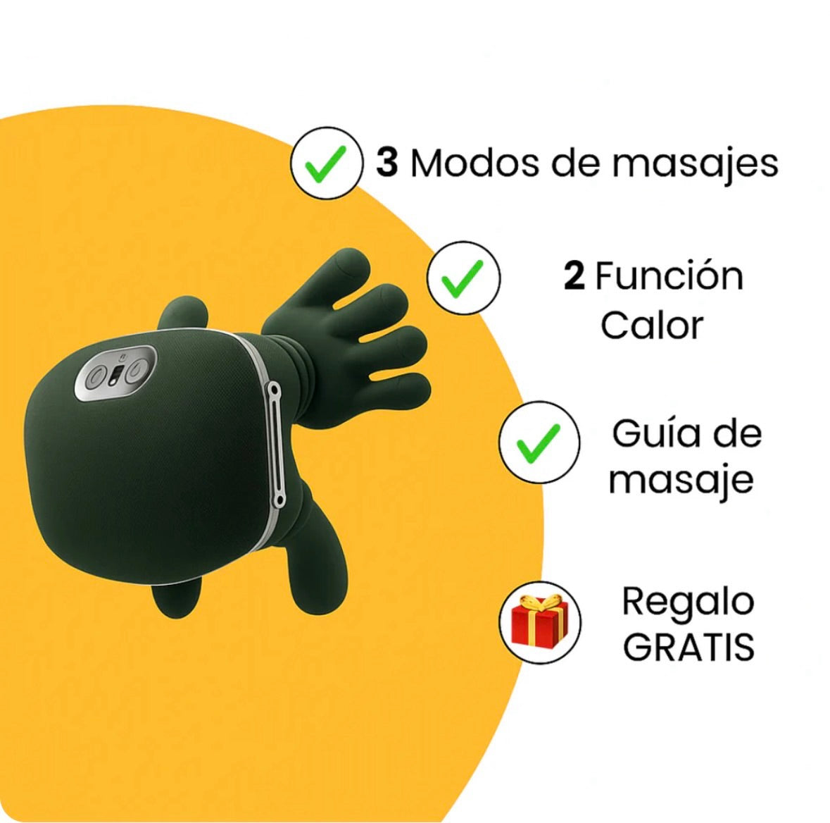 Masajeador portátil relajante